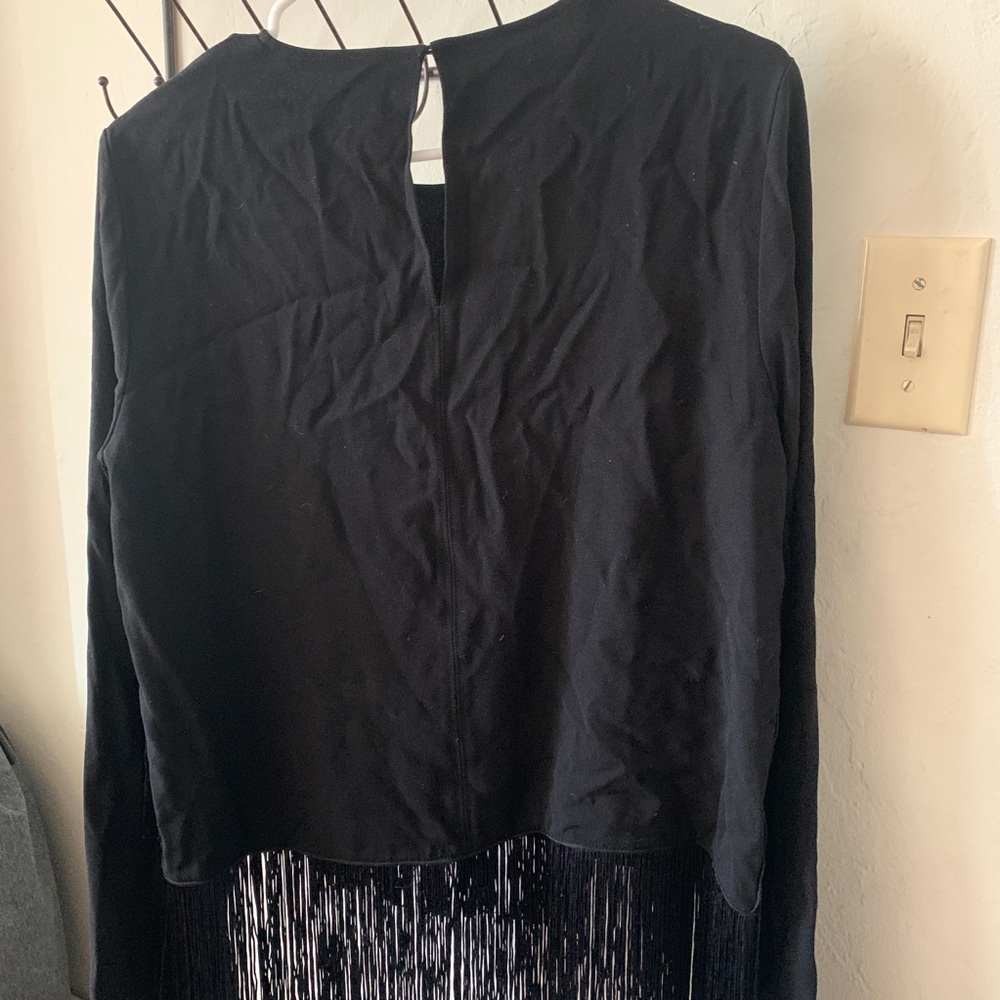 Boho Chic Black Top